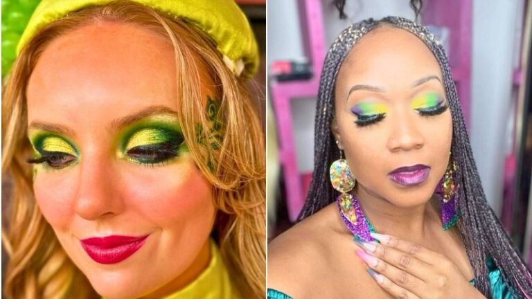 Mardi Gras Makeup