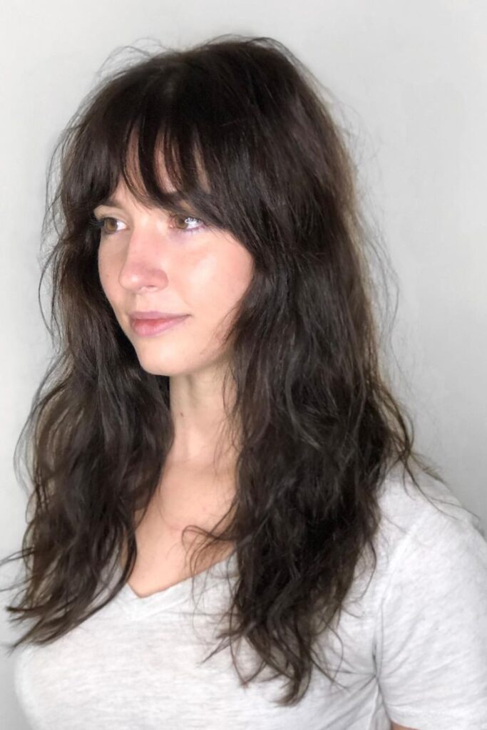 Soft Waves with Bangs