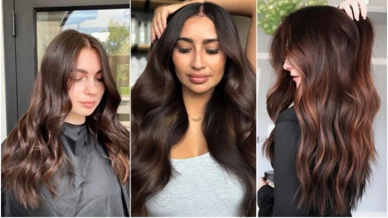 rich dark brown hair color